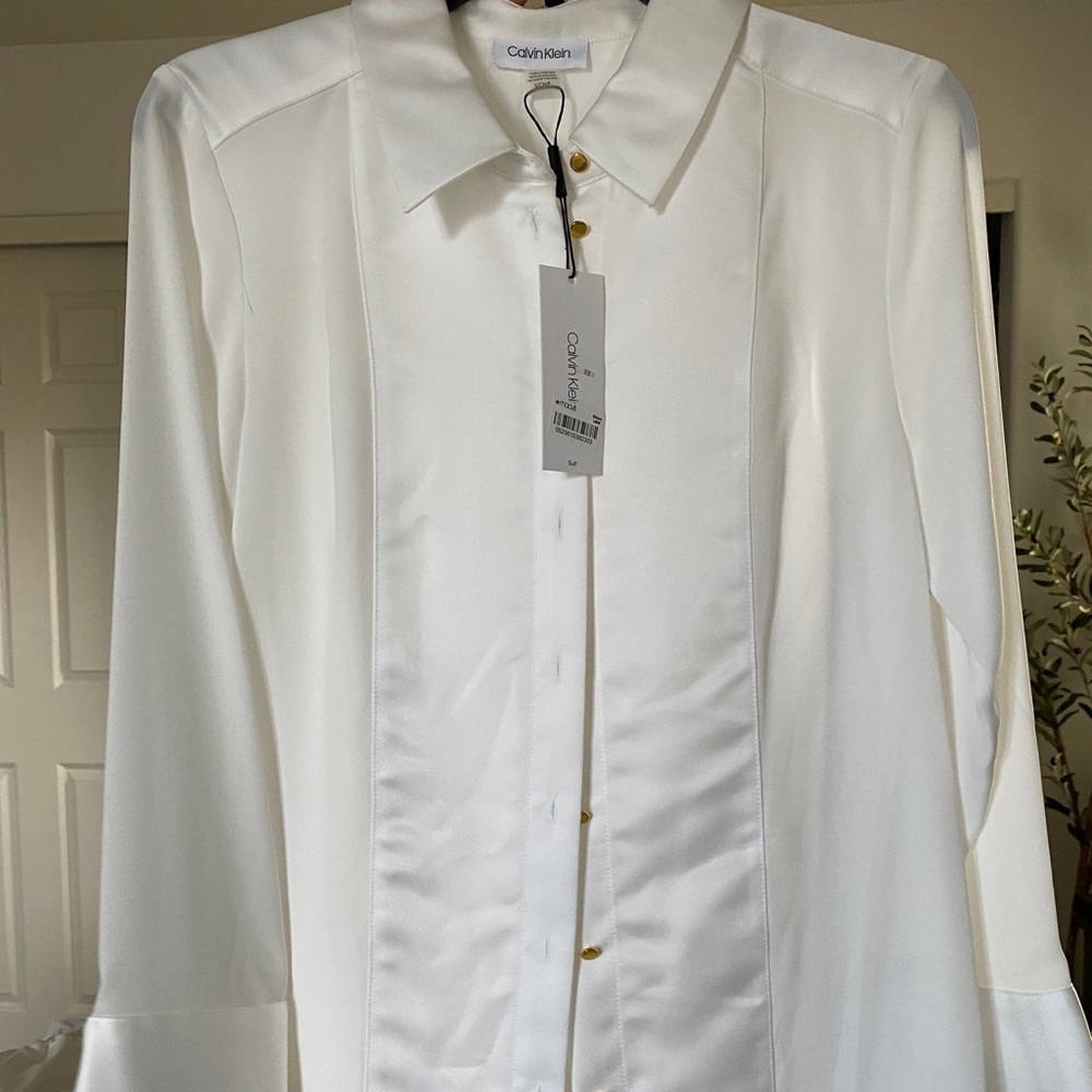 Calvin Klein Button Up Blouse
